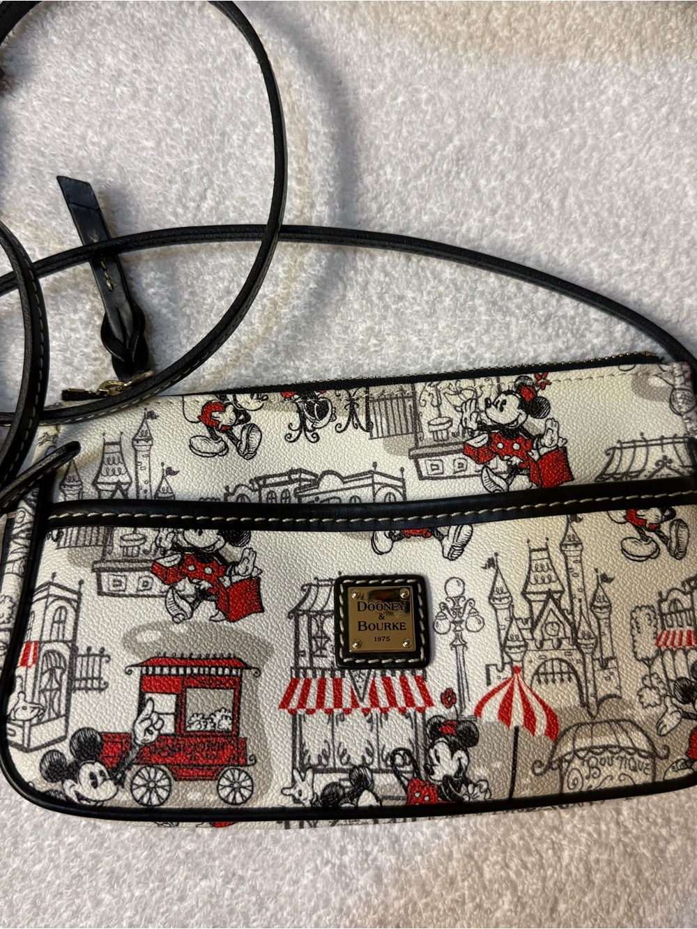 Dooney & Bourke Mickey and Minnie Mouse Crossbody Bag